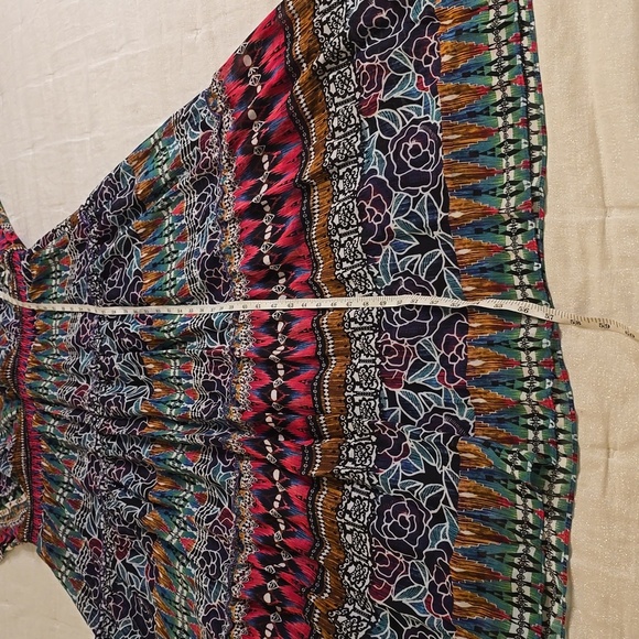 Chris McLaughlin Vibrant Multicolor Maxi Dress - Picture 9 of 15